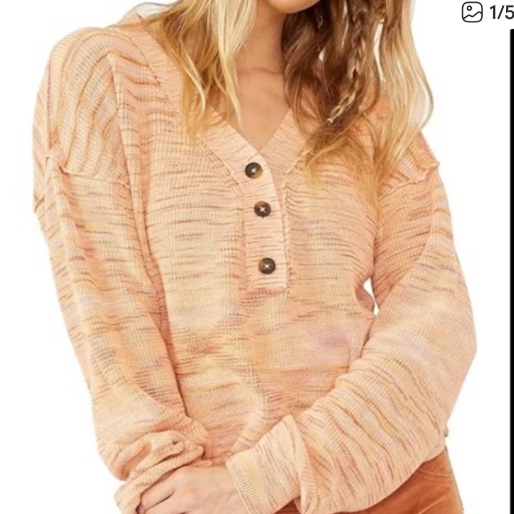 Free people xs light weight sweater